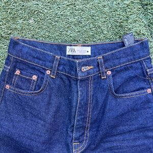 Zara women Dark Indigo Jeans